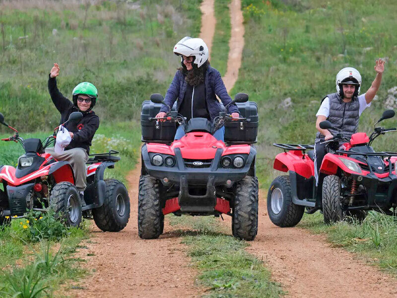Escursione in quad Salento